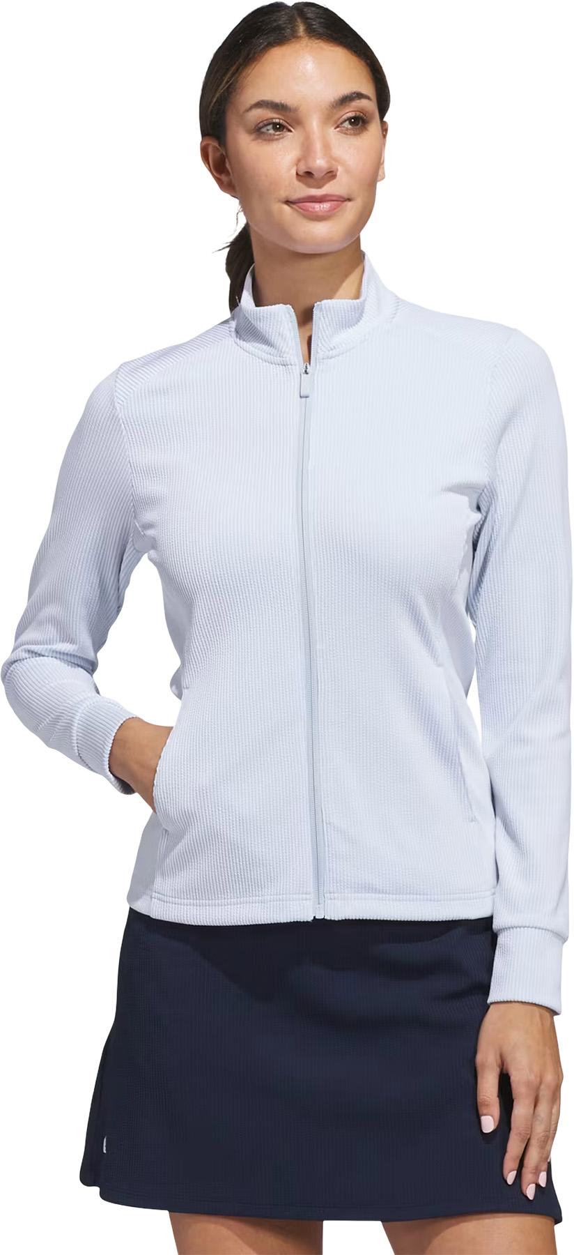 Numéro de l'image de la galerie de produits 5 pour le produit Manteau à glissière pleine longueur texturée Performance - Femme