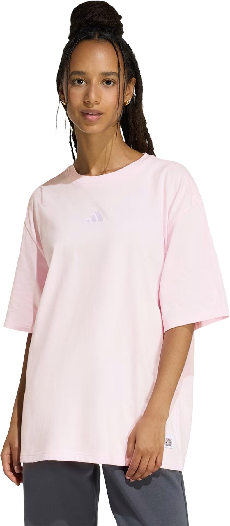 Product gallery image number 4 for product Mini Embroidery Oversized Graphic T-Shirt - Women's
