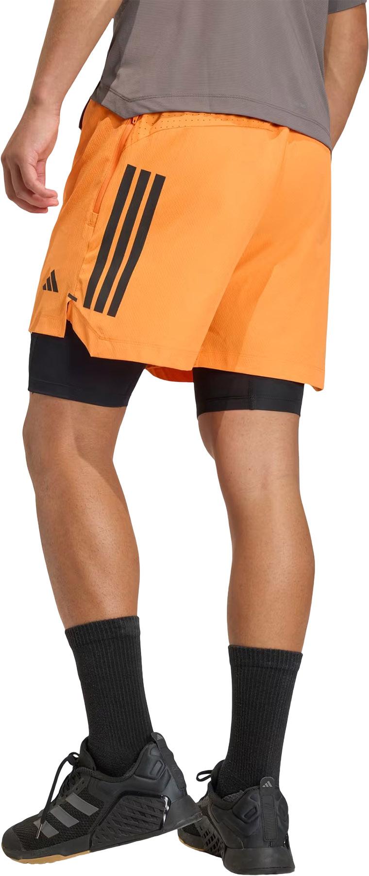 Product gallery image number 2 for product D4T PrimeLift 3 Stripes Shorts - Men's