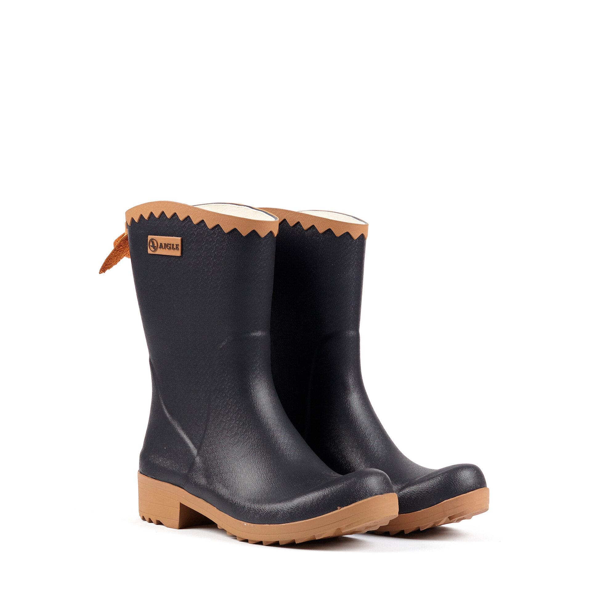 Product gallery image number 1 for product Victorine Rubber Ankle Boots - Women's