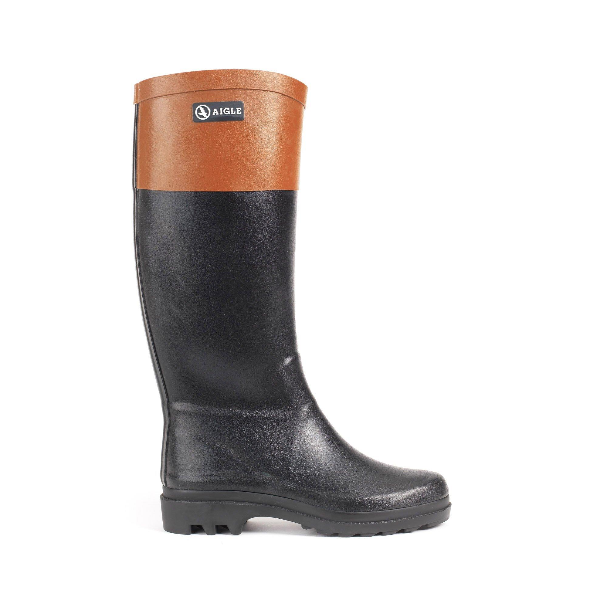 Product gallery image number 1 for product Aiglentine Color Block Riding Boots - Women's