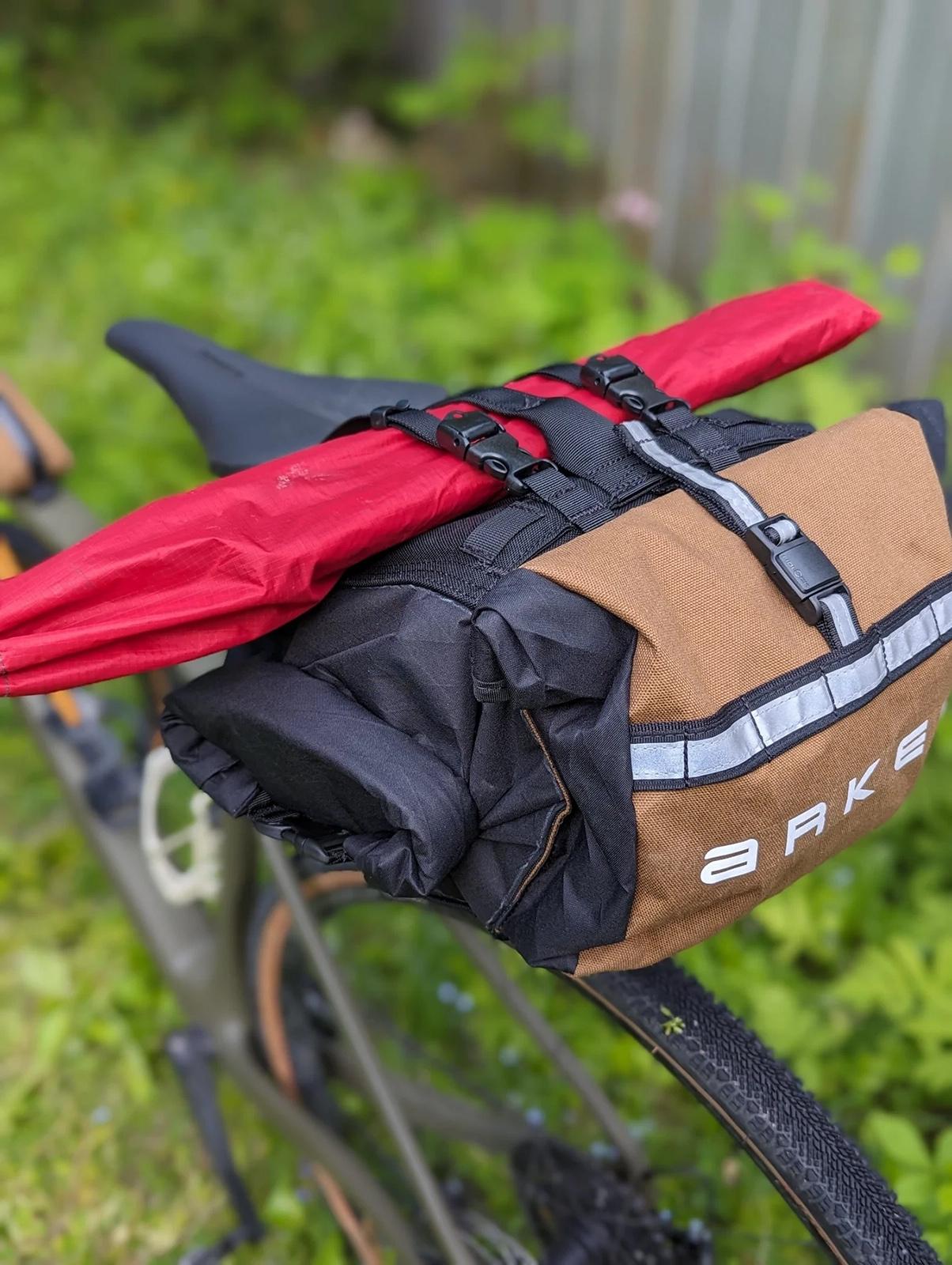 Product gallery image number 8 for product Rollpacker Rear Bikepacking Bag 15L
