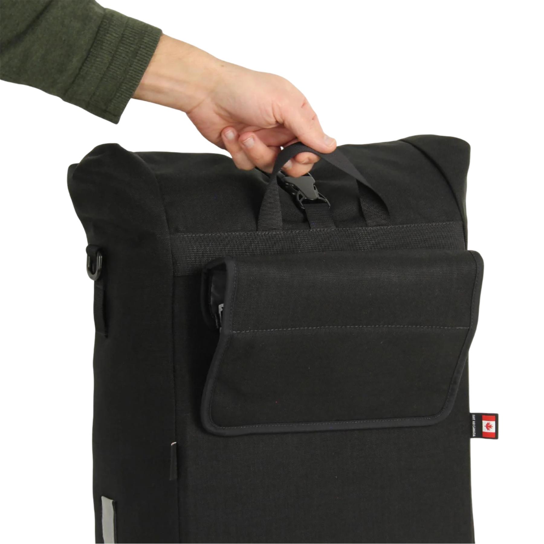 Product gallery image number 6 for product Sacoche de vélo urbain étanche Signature V 28L