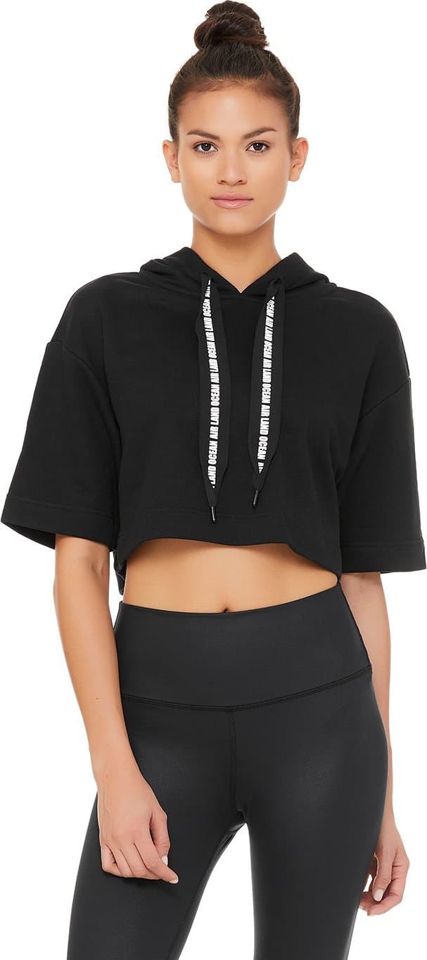 Product gallery image number 1 for product Air Land Ocean SS Crop Hoodie - Women's
