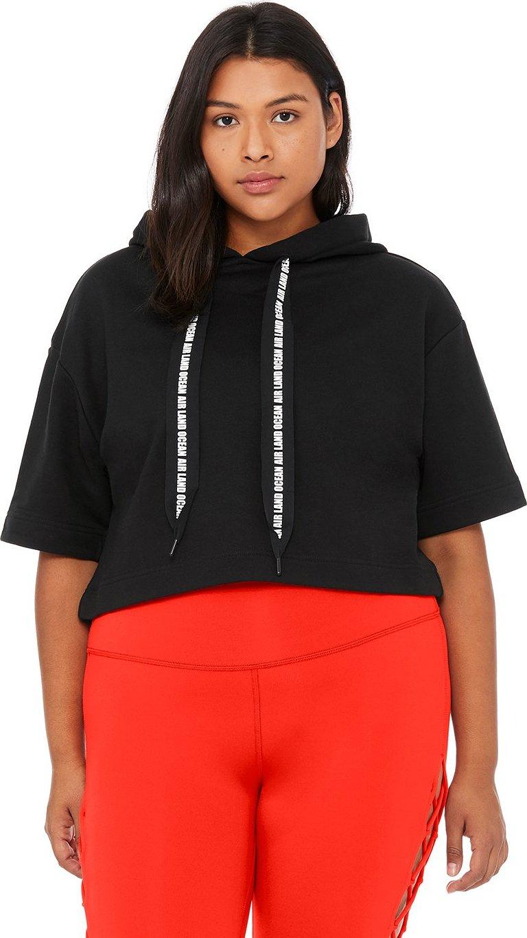 Product gallery image number 3 for product Air Land Ocean SS Crop Hoodie - Women's