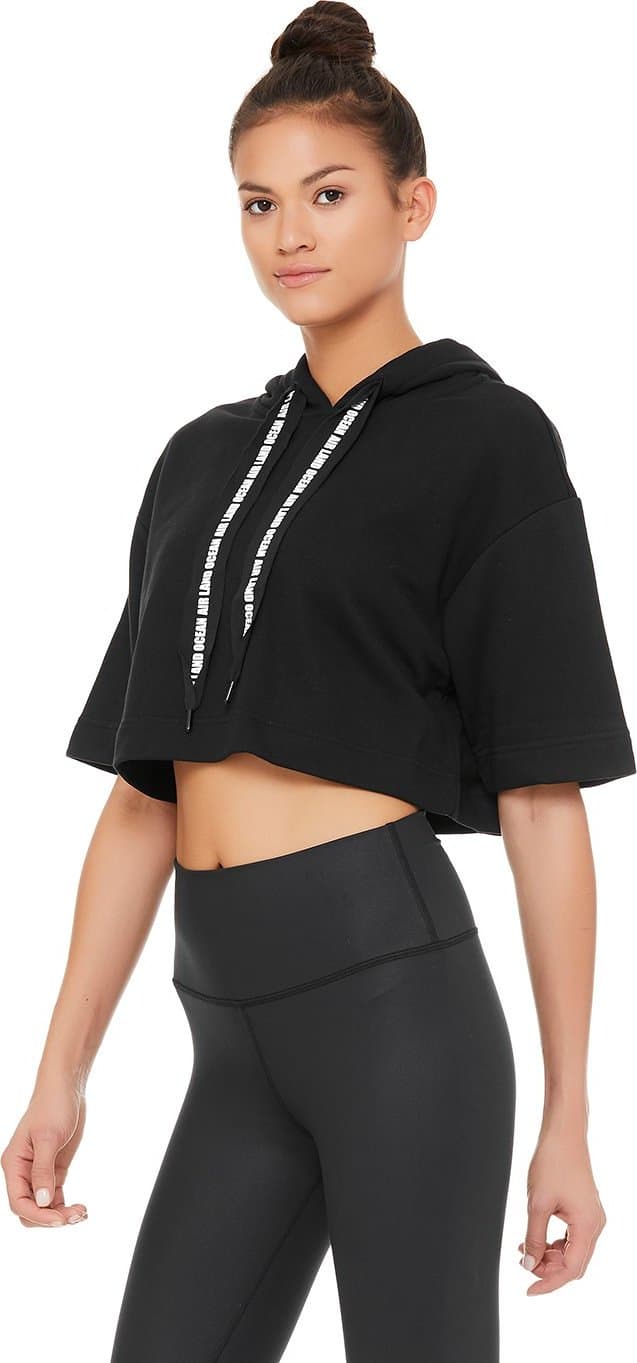 Product gallery image number 4 for product Air Land Ocean SS Crop Hoodie - Women's