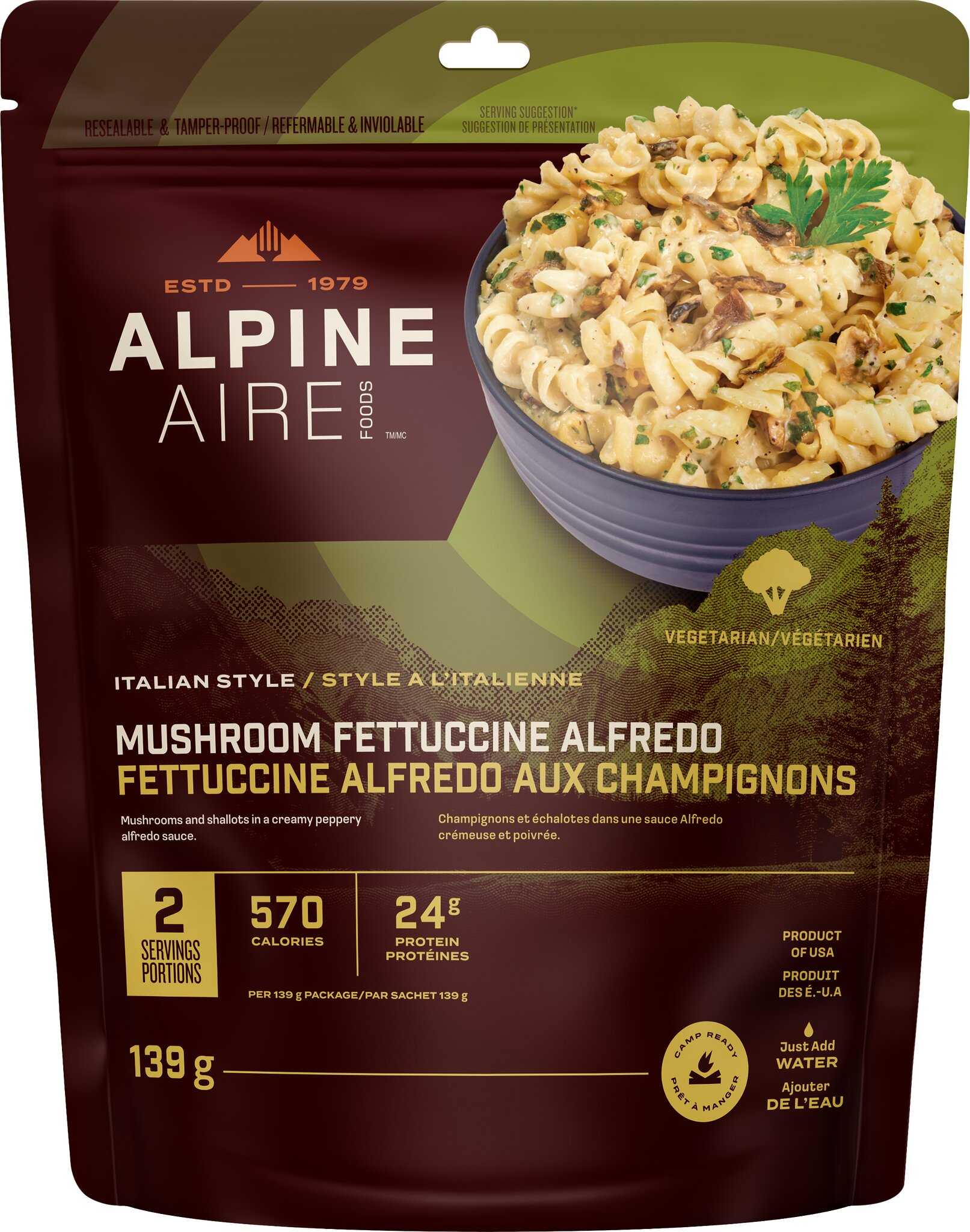 Product image for Wild Mushroom Fettucine Alfredo