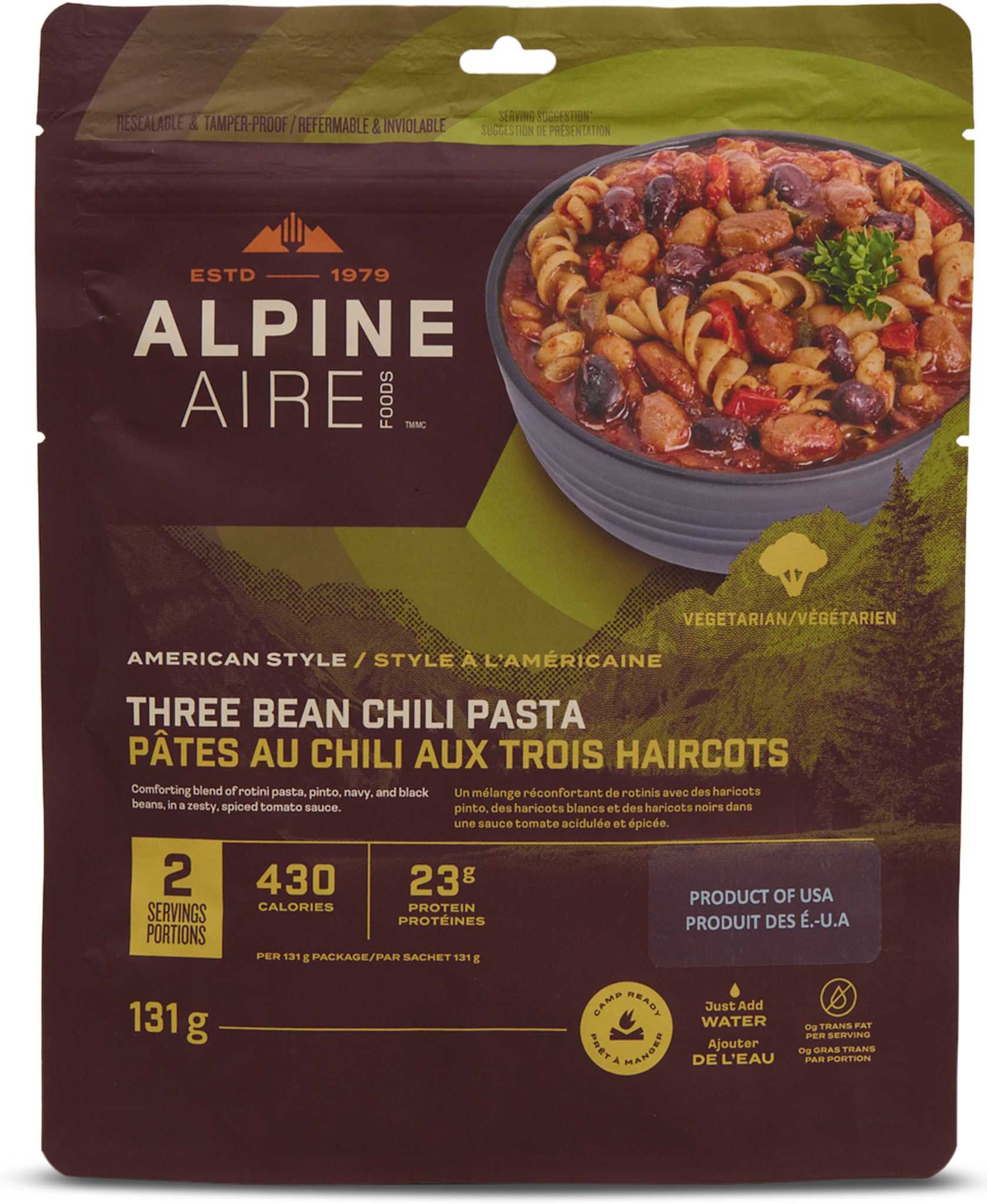 Product image for Three Bean Chili Pasta