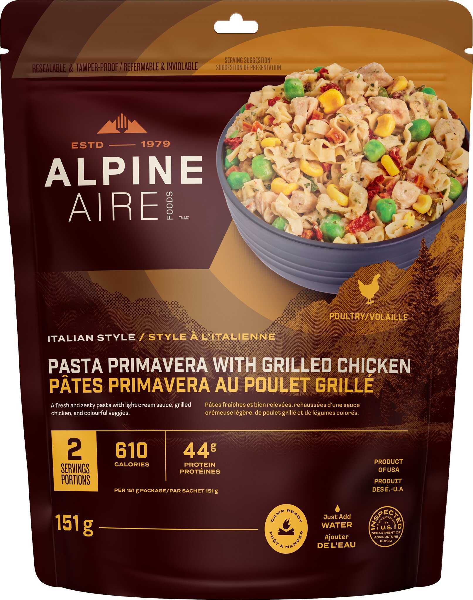 Product image for Pasta Primavera with Grilled Chicken