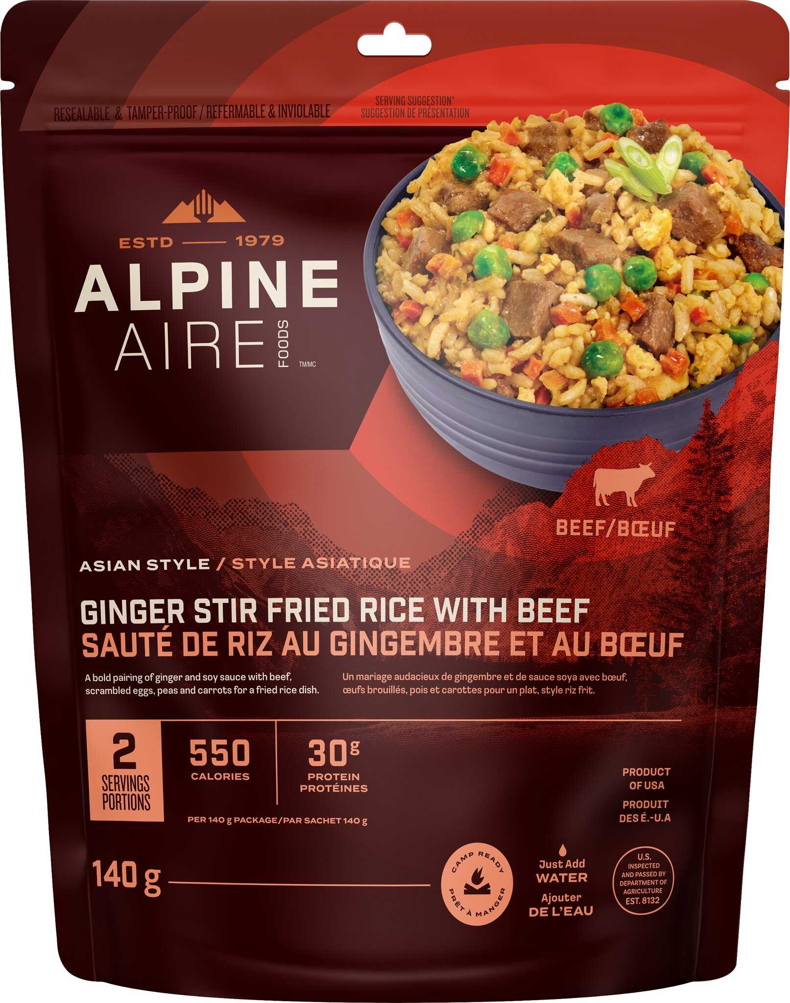 Product image for Ginger Stir Fried Rice with Beef