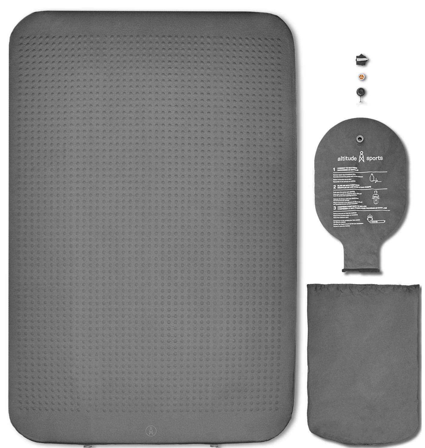 Product gallery image number 15 for product Self-Inflating 10cm Double Wide Sleeping Mat