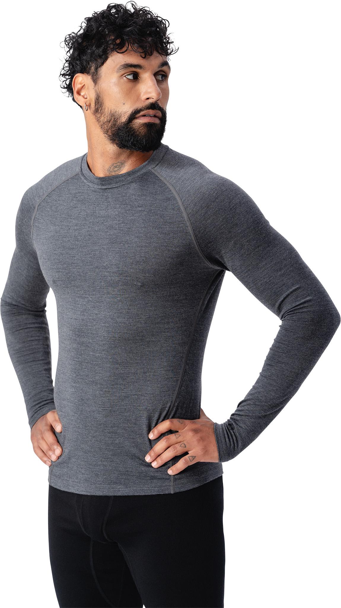 Product gallery image number 4 for product Merino 250 Base Layer Long Sleeve Crewneck Top - Men's