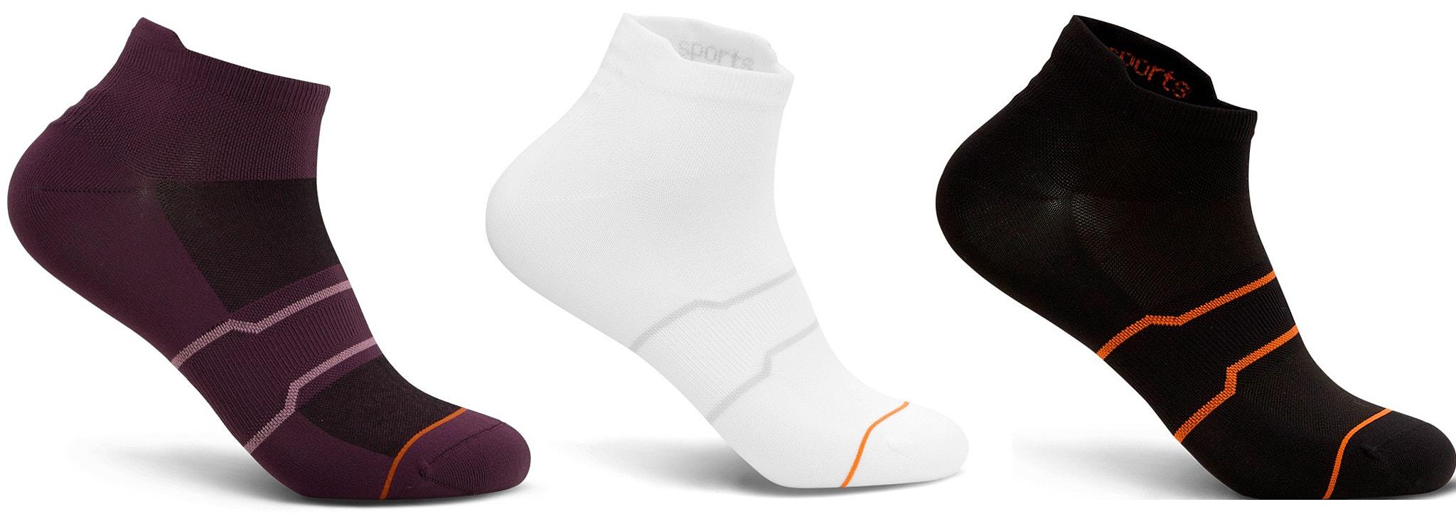 Product image for Nylon Performance Ankle Socks Cushionless 3-pack - Unisex
