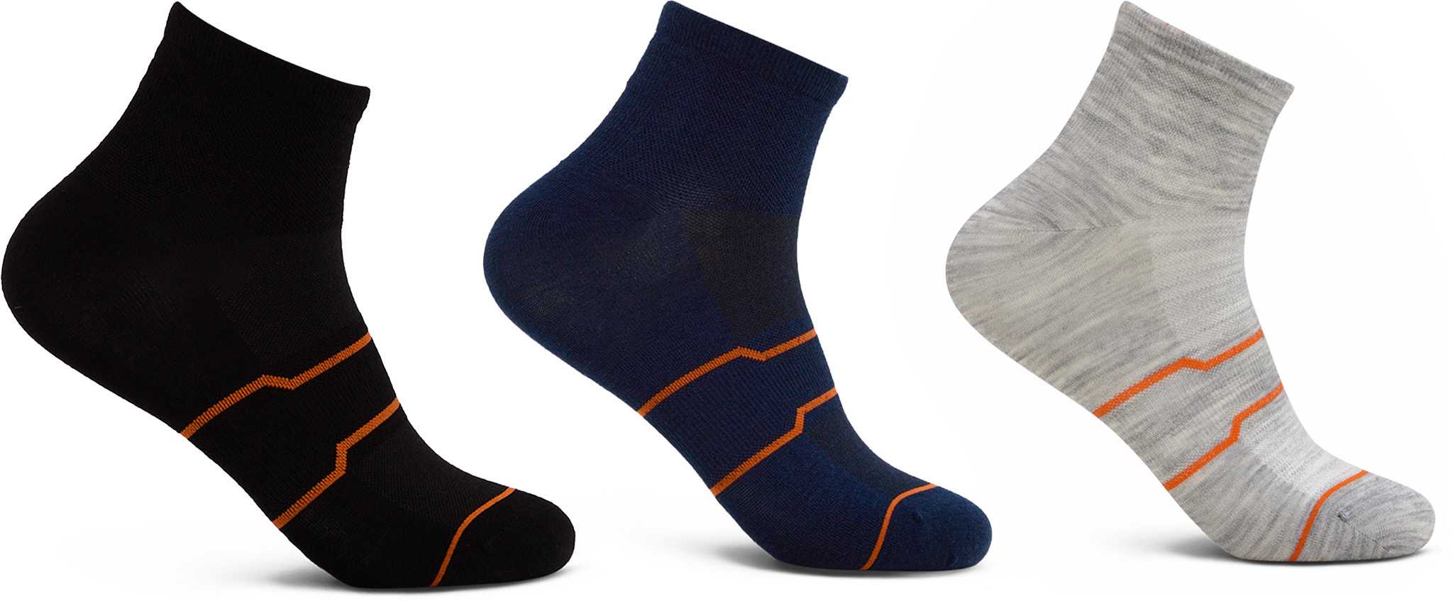 Product image for Merino Ankle Cushionless Socks - 3-pack - Unisex