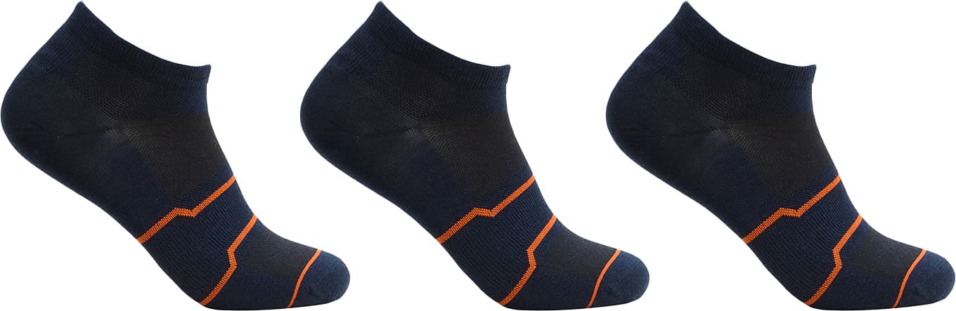 Product image for Merino Cushionless Everyday No Show Socks 3-pack - Unisex