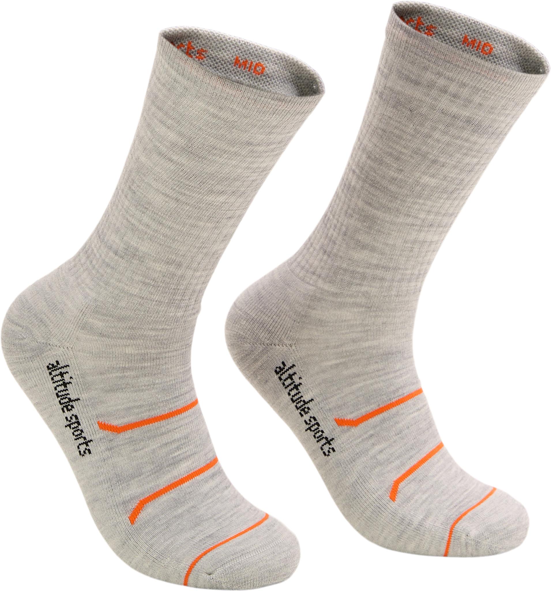 Numéro de l'image de la galerie de produits 3 pour le produit Chaussettes de randonnée mi-épaisses - Lot de 2 - Unisexe