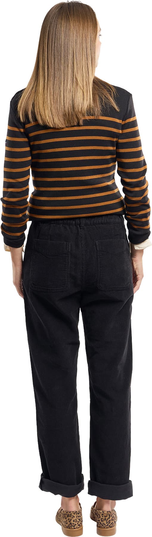 Product gallery image number 2 for product Briac Merino Wool Breton Striped Sweater - Women's