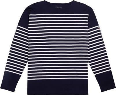 Product gallery image number 1 for product Amiral Thick Cotton Breton Striped Jersey - Men's