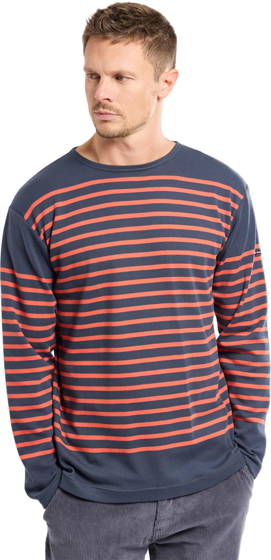 Product image for Amiral Thick Cotton Breton Striped Jersey - Men's