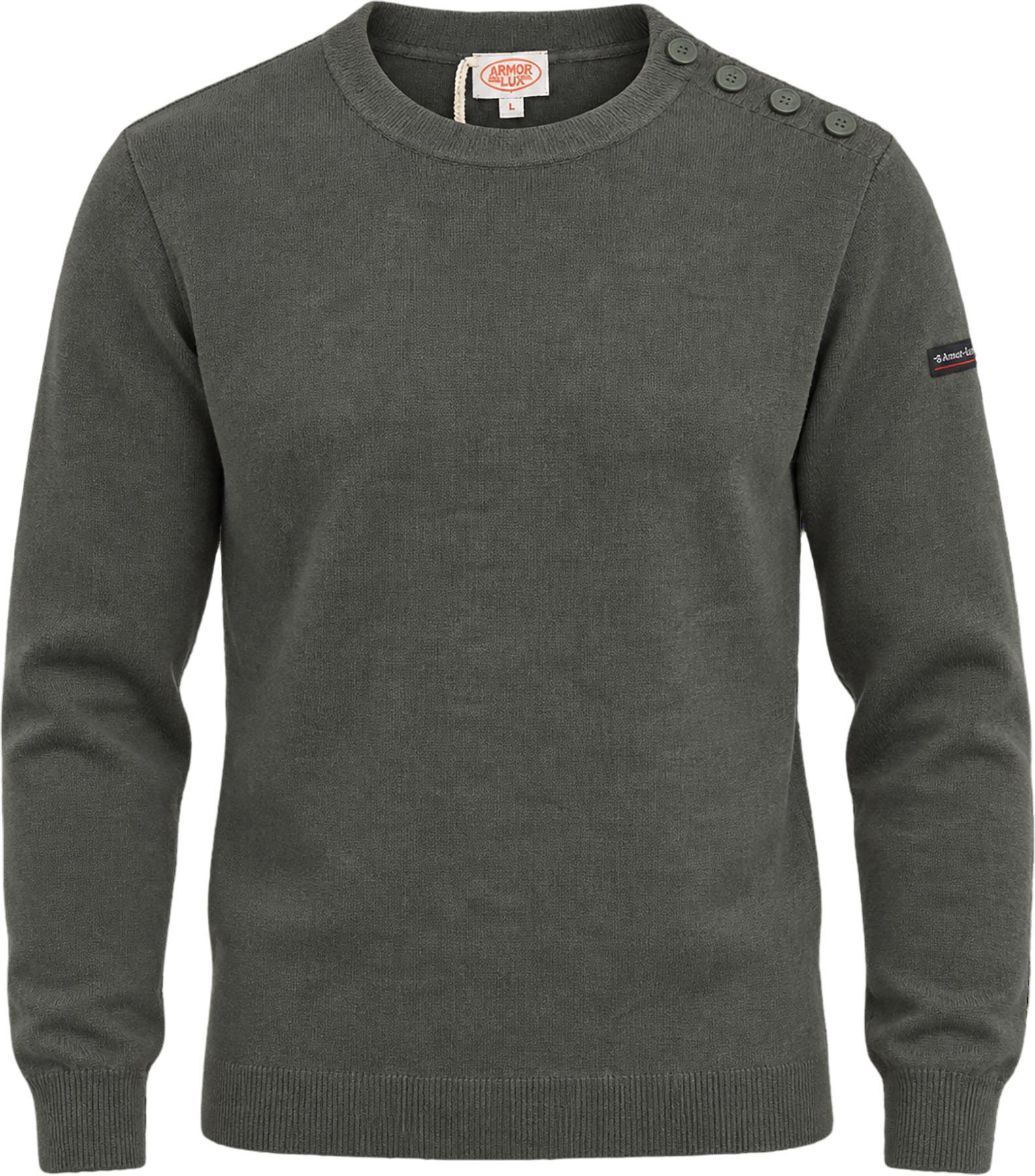 Product image for Fouesnant Plain Fisherman's Wool Jumper - Men's