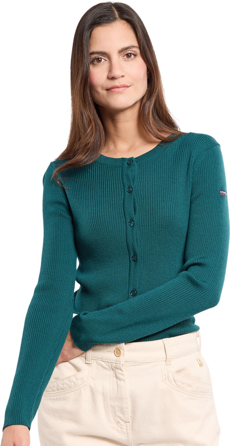 Product gallery image number 3 for product Buttoned Merino Wool Cardigan - Women's
