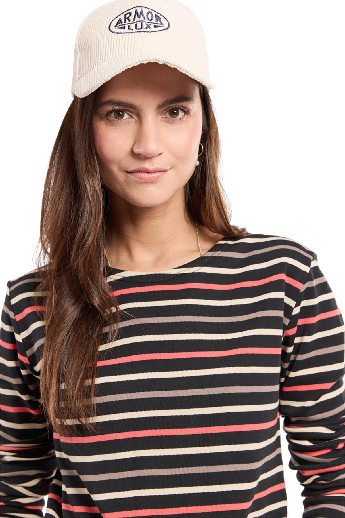 Product gallery image number 2 for product Three-Coloured Breton Striped Shirt - Women's