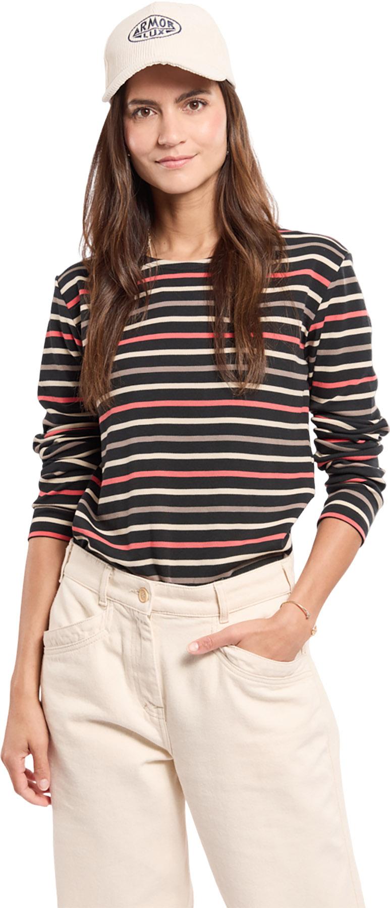 Product image for Three-Coloured Breton Striped Shirt - Women's