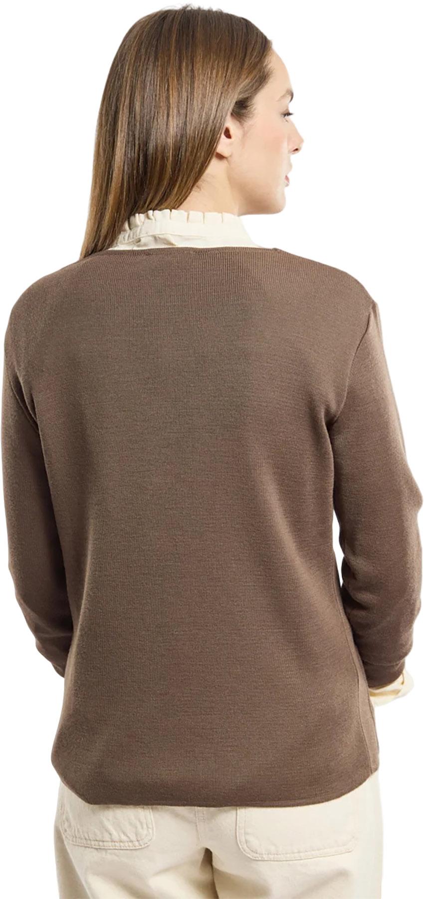 Product gallery image number 2 for product V-Neck Wool and Acrylic Cardigan - Women's