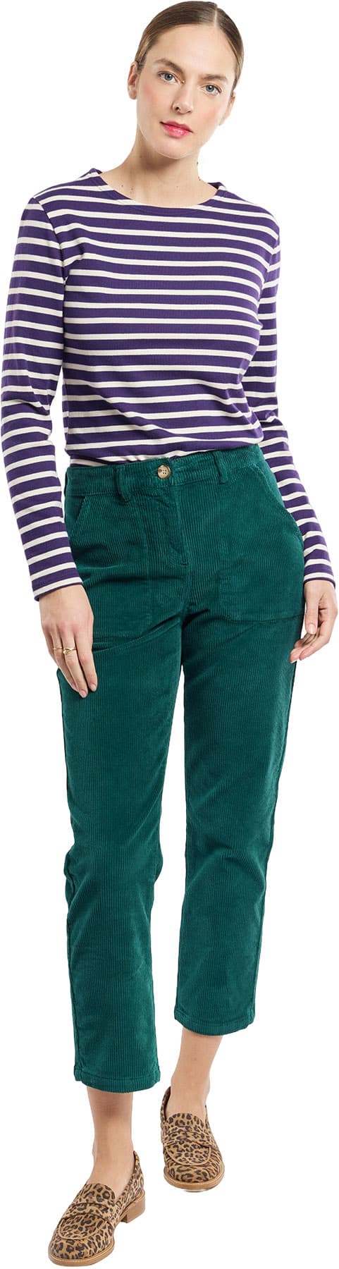 Numéro de l'image de la galerie de produits 3 pour le produit Marinière en coton rustique - Femme