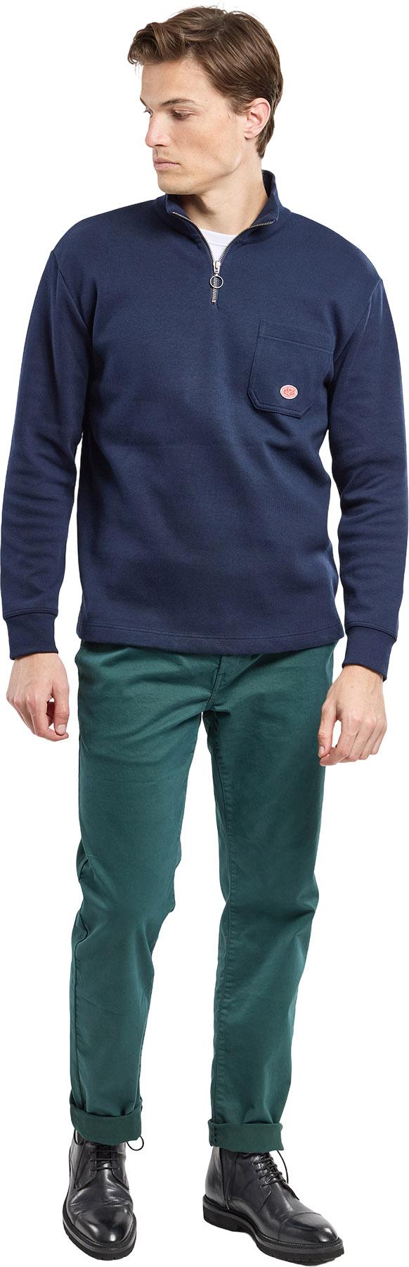 Product gallery image number 3 for product Sweatshirt with Zipped Collar - Men's