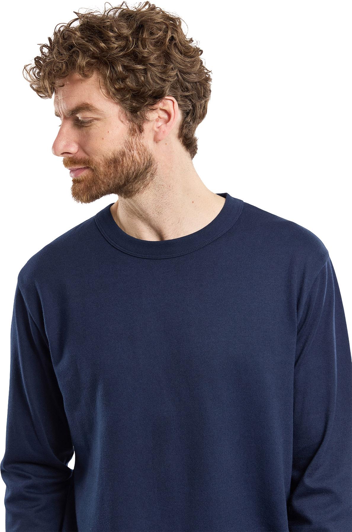 Product gallery image number 2 for product Héritage Bio Gots Long Sleeve T-Shirt - Men's