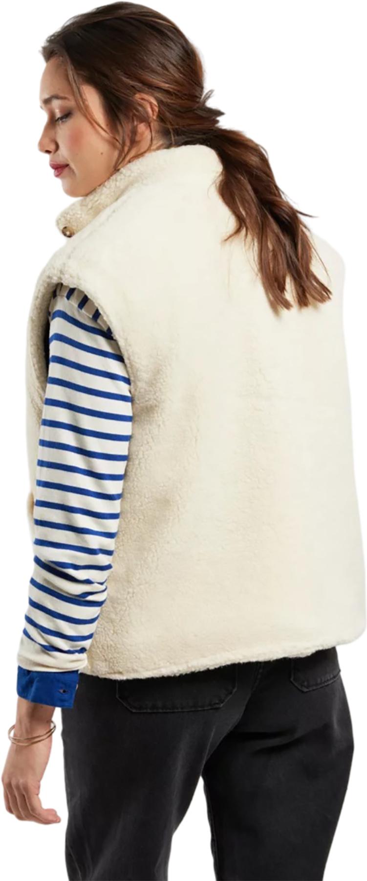 Numéro de l'image de la galerie de produits 3 pour le produit Manteau sans manches en rason - Femme