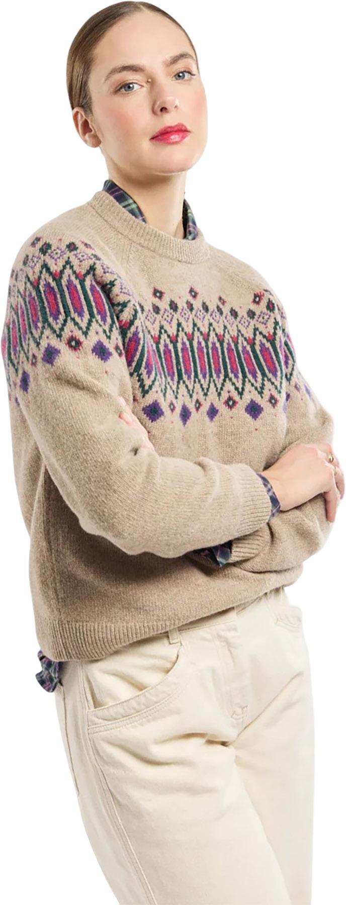 Product gallery image number 4 for product Heritage Wool Jacquard Jumper - Women's