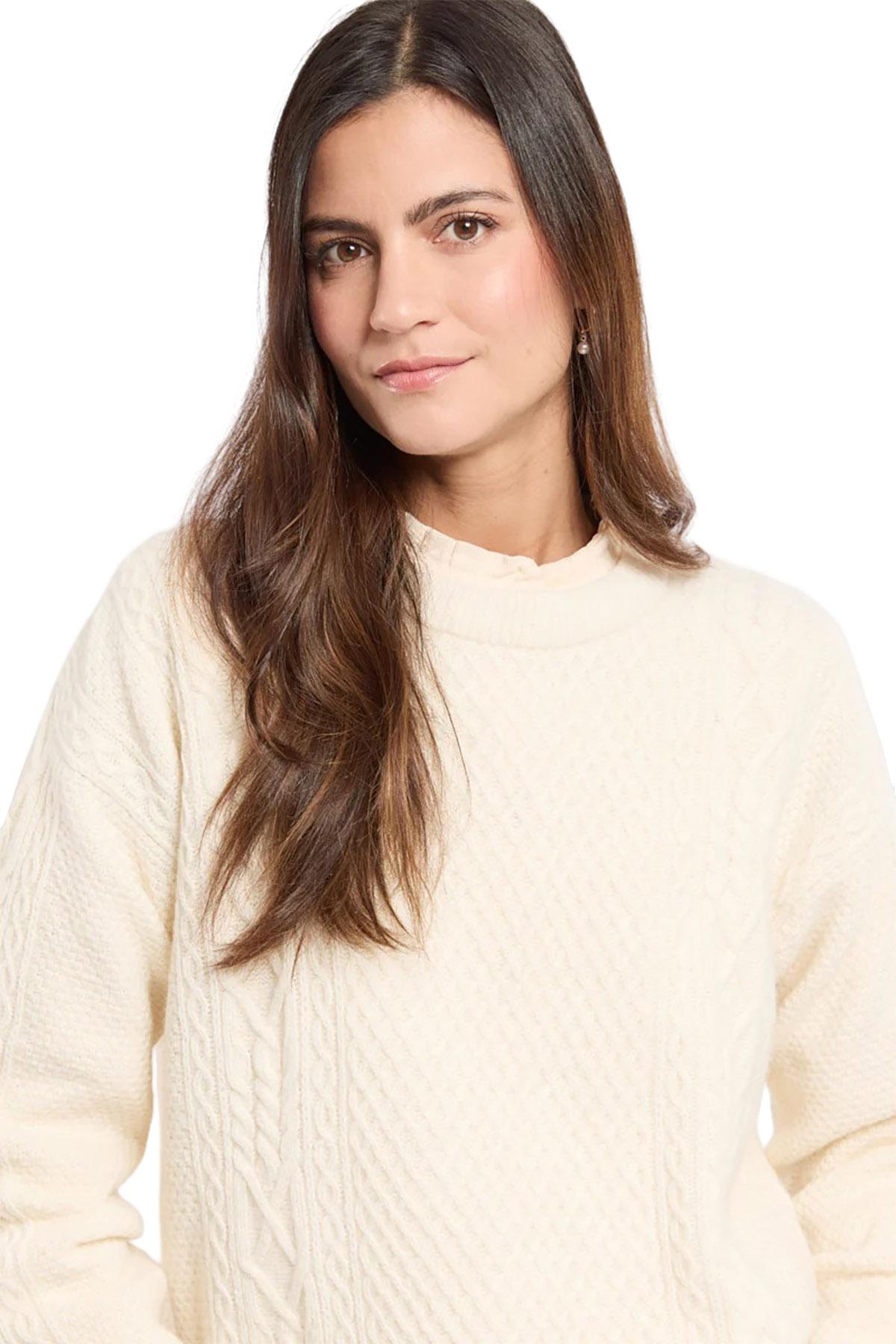 Product gallery image number 3 for product Cable-Knit Wool Jumper - Women's