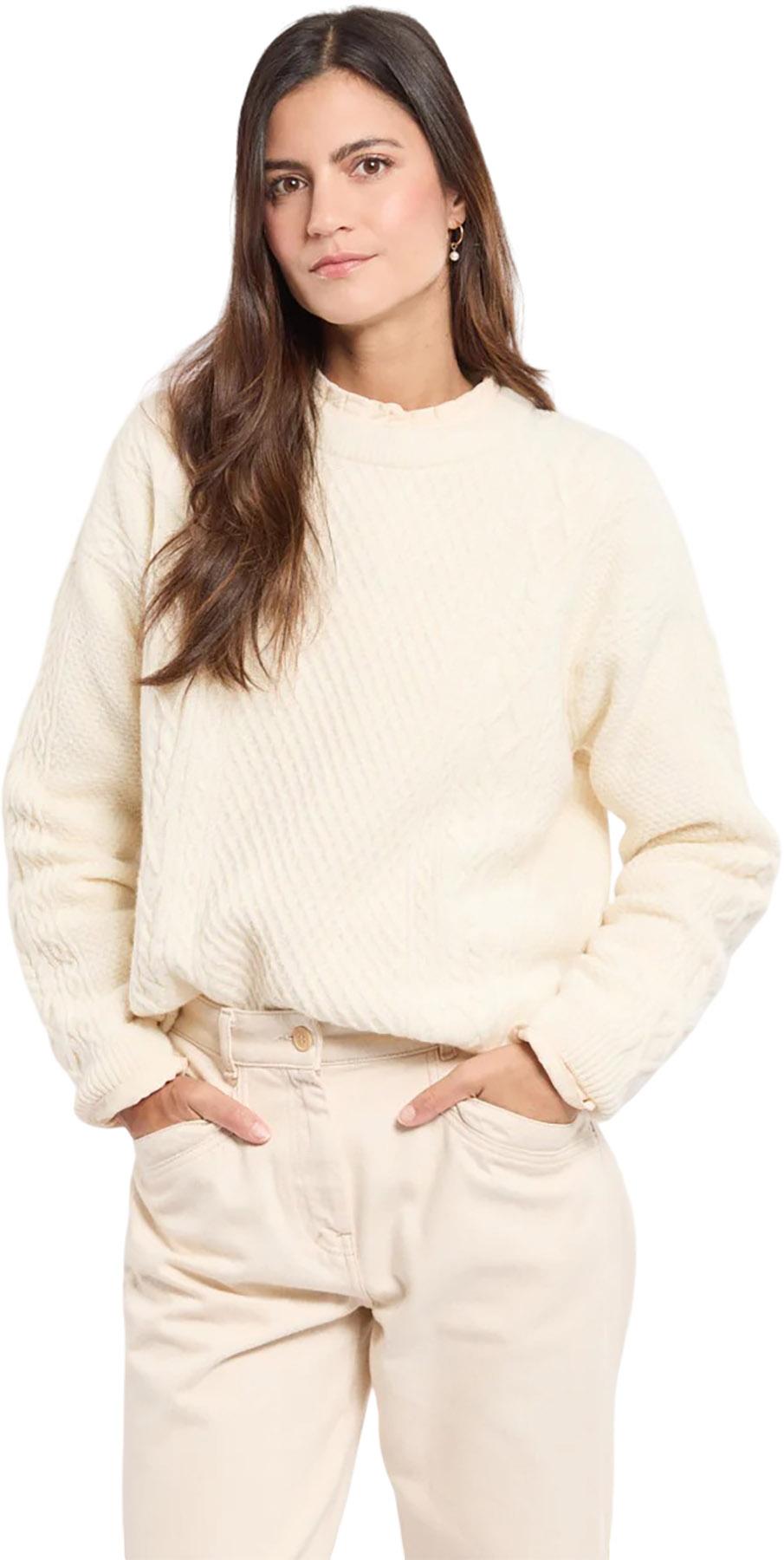 Product gallery image number 4 for product Cable-Knit Wool Jumper - Women's