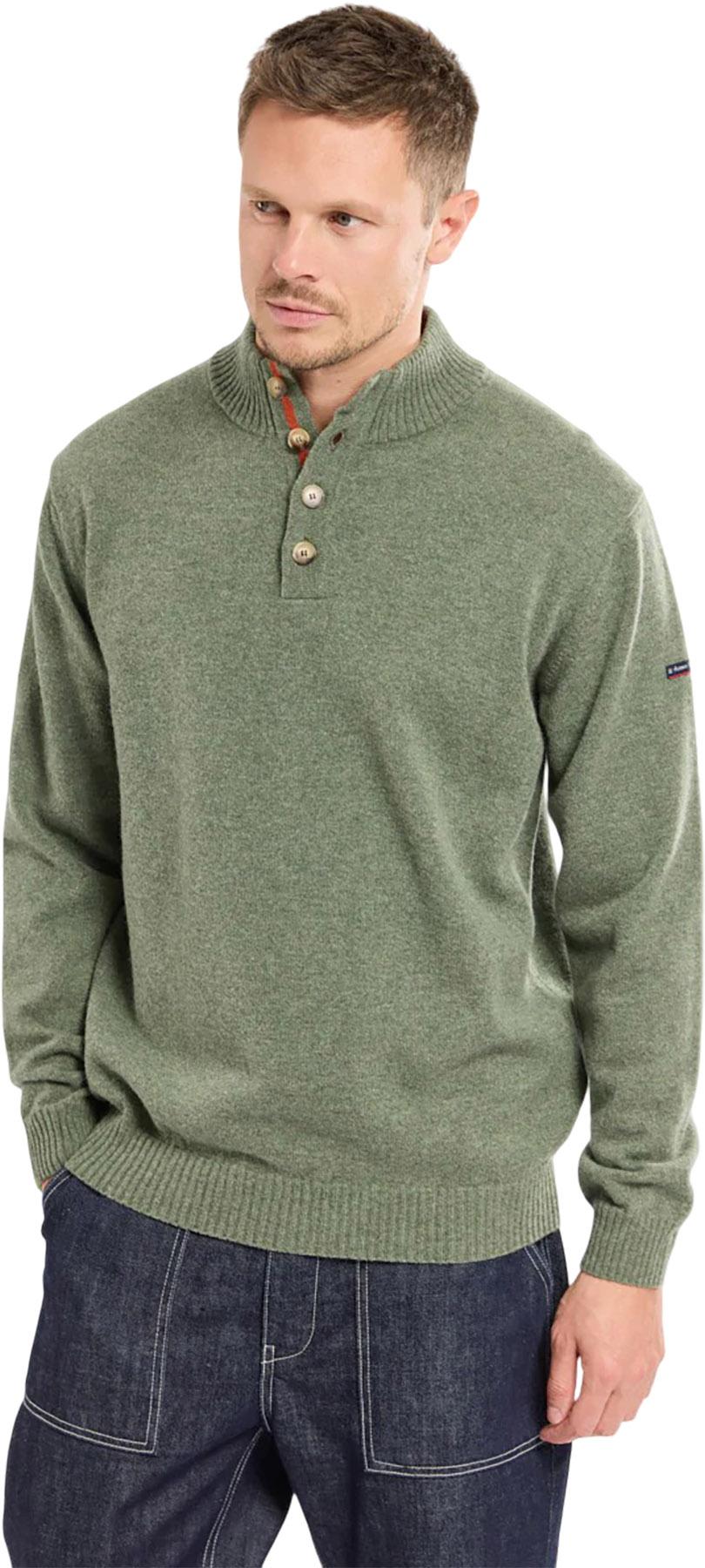 Product image for Wool Zip-Neck Jumper - Men's