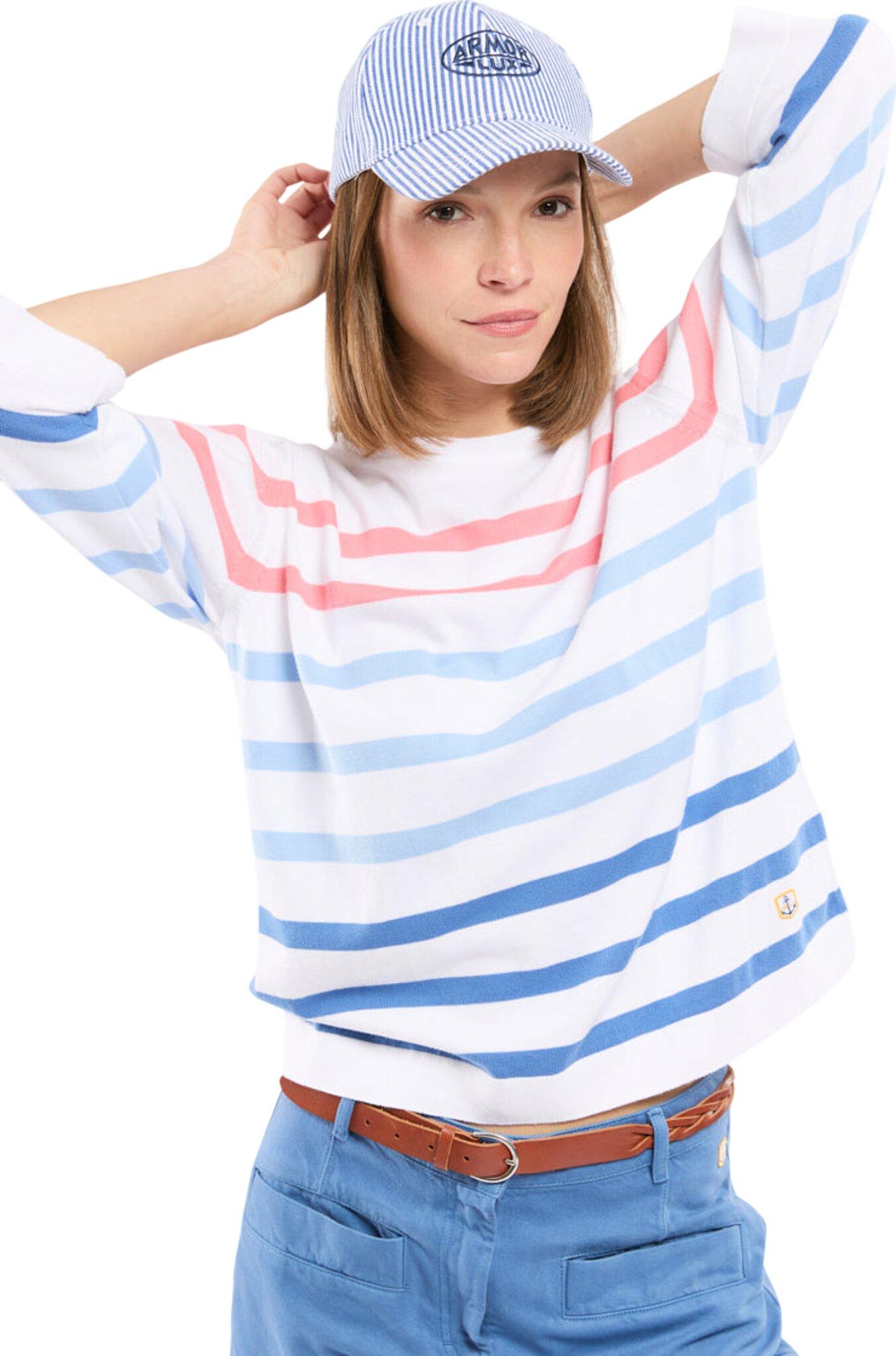 Product gallery image number 2 for product Cotton 3/4 Sleeve Sweater - Women's