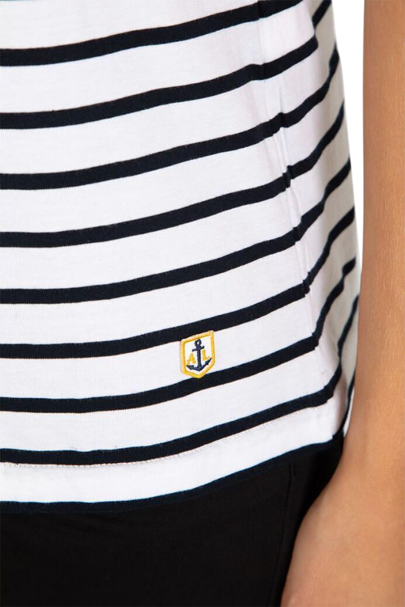 Numéro de l'image de la galerie de produits 3 pour le produit Marinière en coton léger Hoëdic - Femme