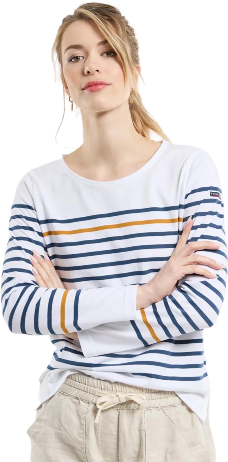 Product gallery image number 1 for product Breton Long Sleeve Striped T-Shirt - Women's