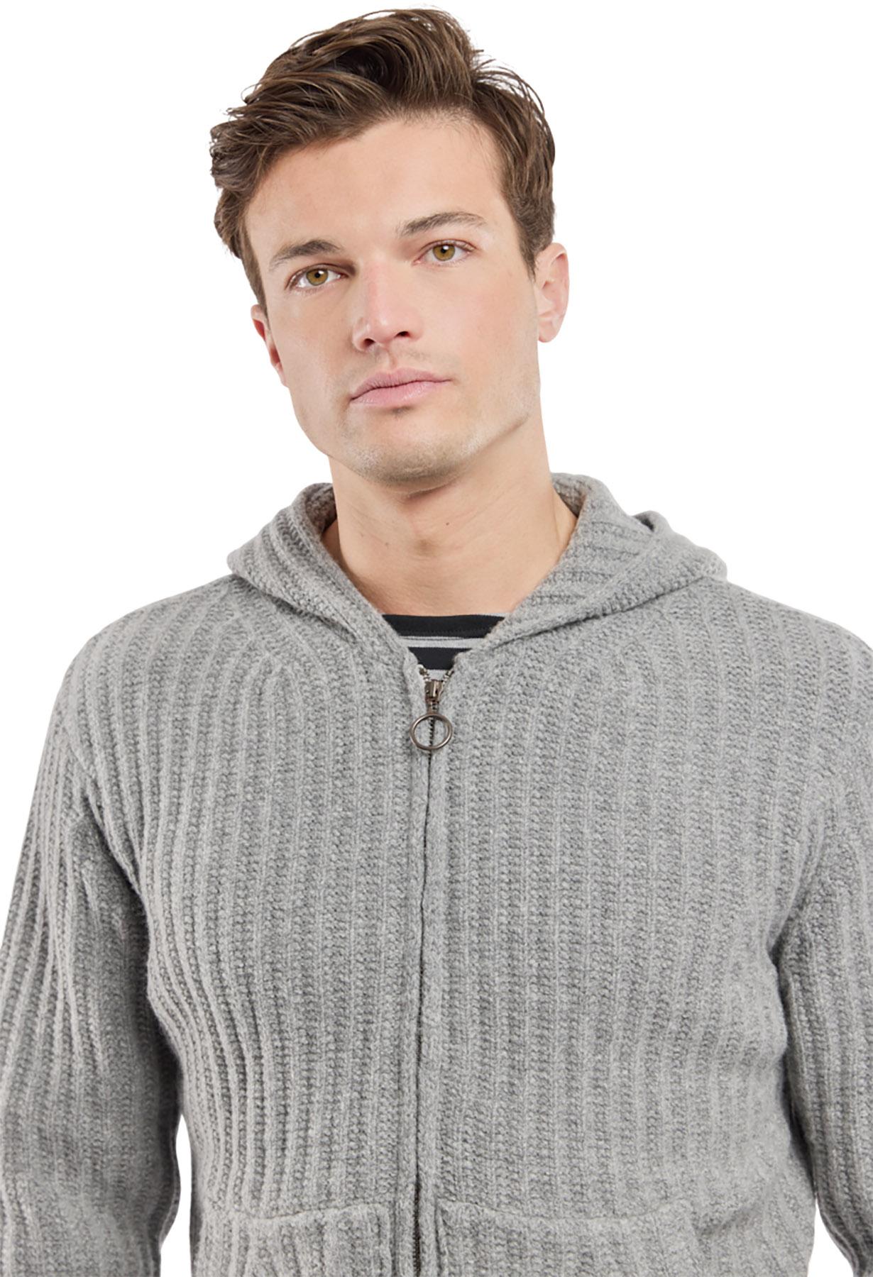 Numéro de l'image de la galerie de produits 3 pour le produit Gilet côtelé à capuchon - Homme