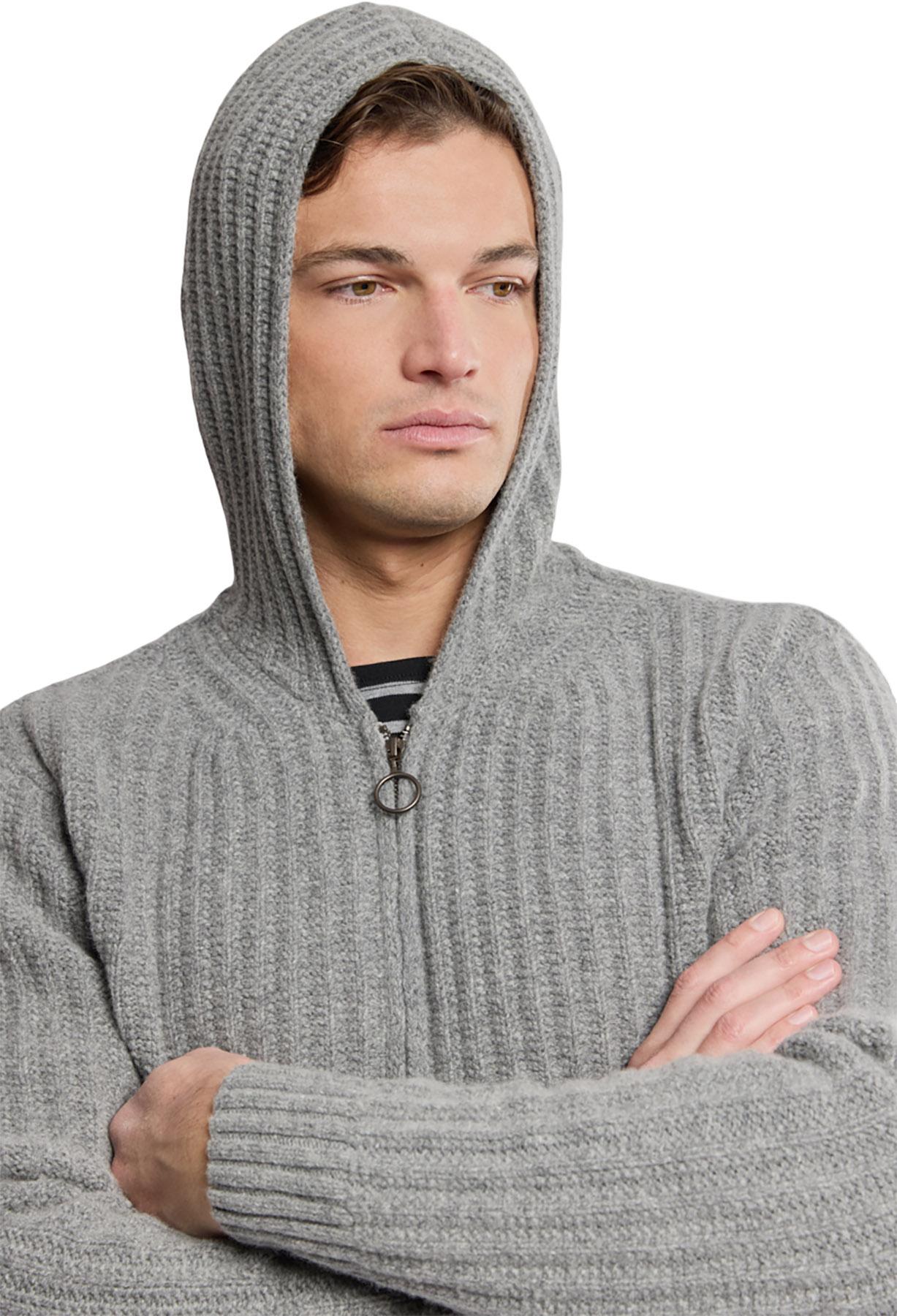 Numéro de l'image de la galerie de produits 5 pour le produit Gilet côtelé à capuchon - Homme