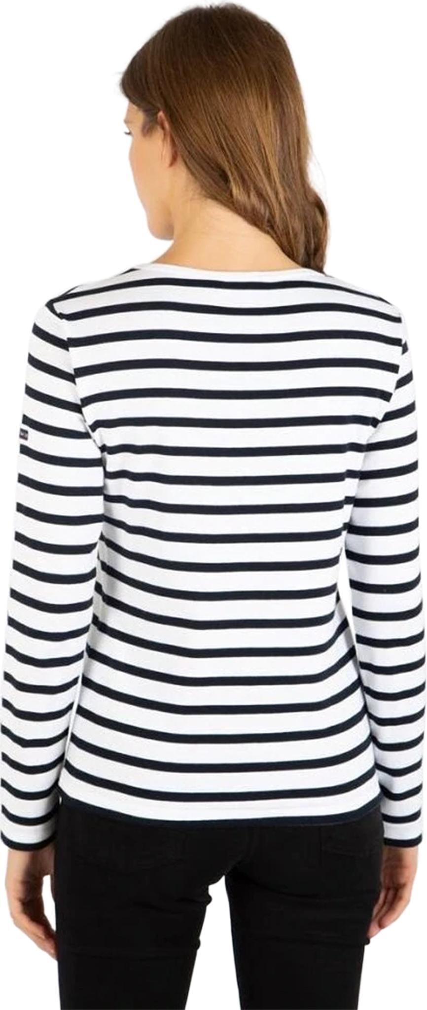 Numéro de l'image de la galerie de produits 4 pour le produit Marinière à manches longues Crozon - Femme