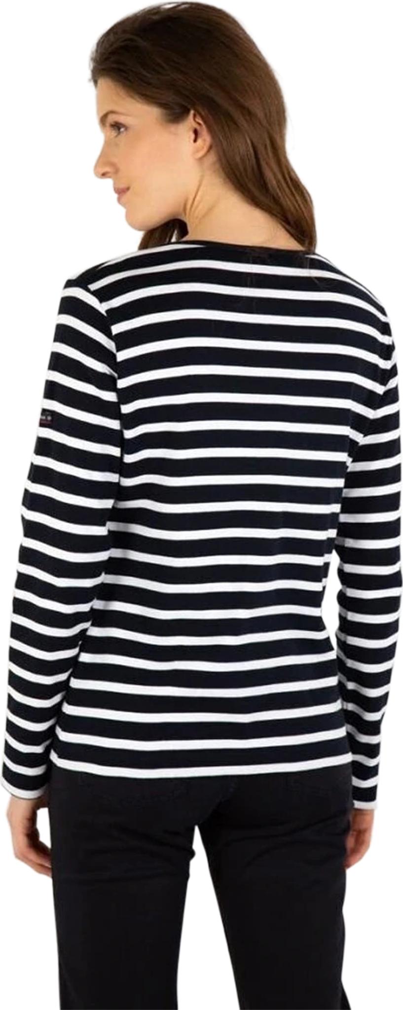 Product gallery image number 2 for product Crozon Long Sleeves Breton Striped Jersey - Women's