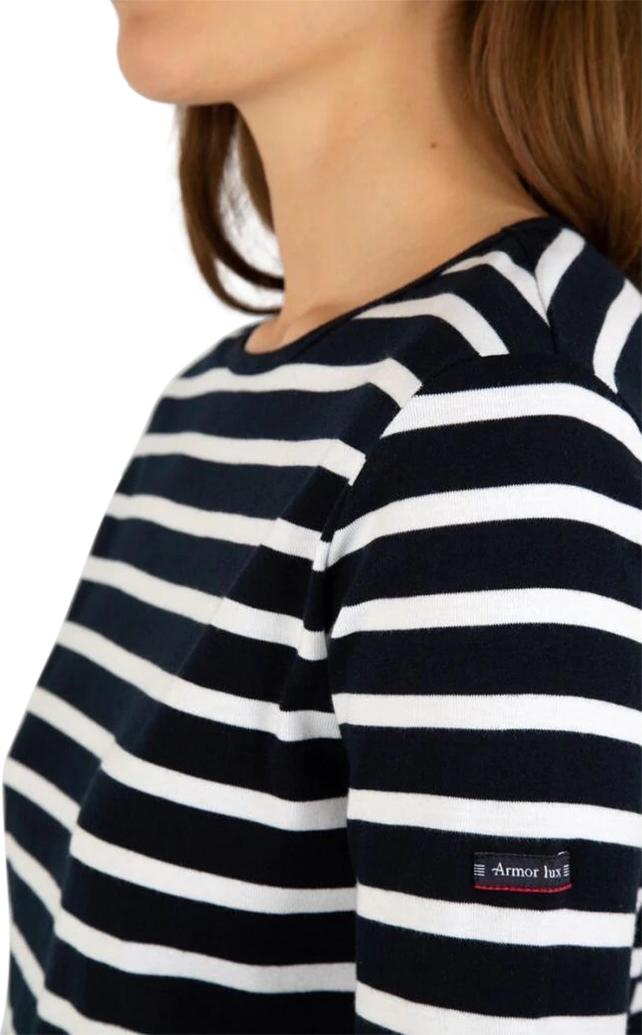 Product gallery image number 3 for product Crozon Long Sleeves Breton Striped Jersey - Women's