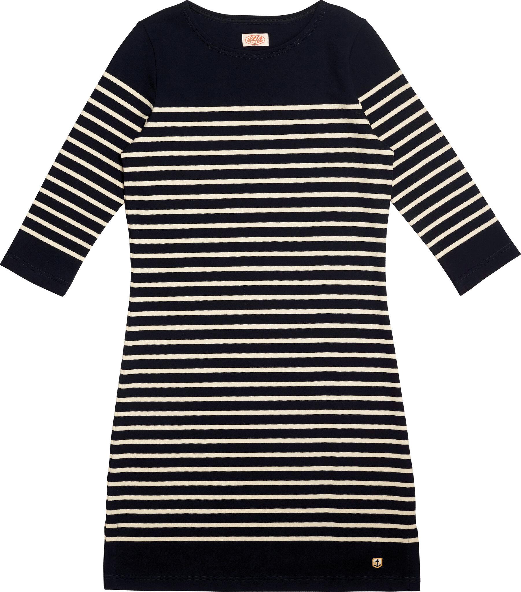 Image de produit pour Robe marinière en coton épais Ile-Tudy - Femme
