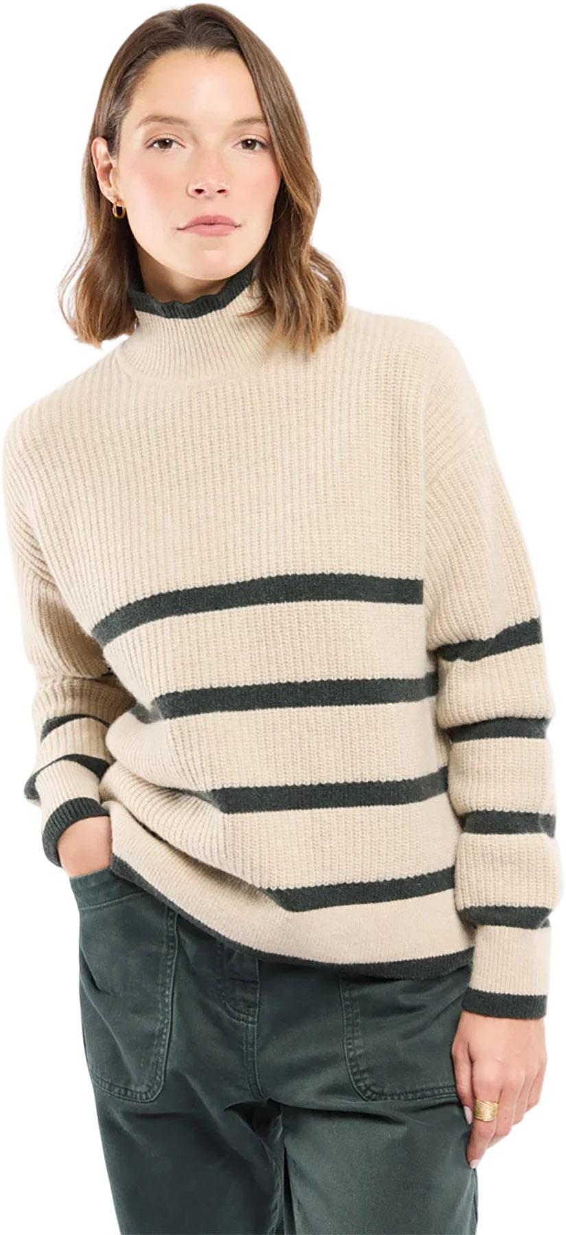 Product image for Breton Organic Rustic Cotton Striped Sweater - Men's