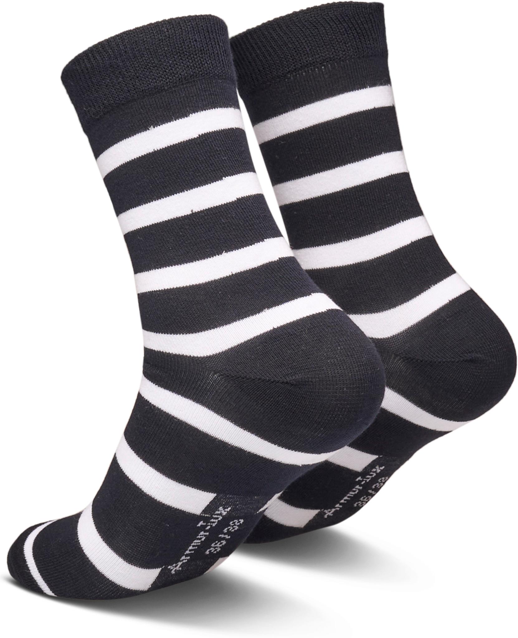 Product gallery image number 3 for product Nona Cotton Striped Socks - Women's
