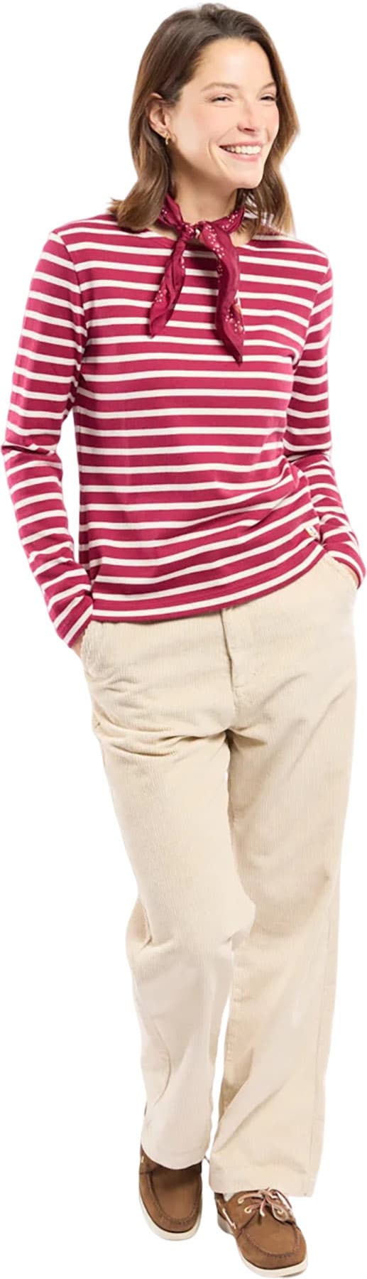 Product gallery image number 2 for product Héritage Organic Cotton Striped Top - Women's