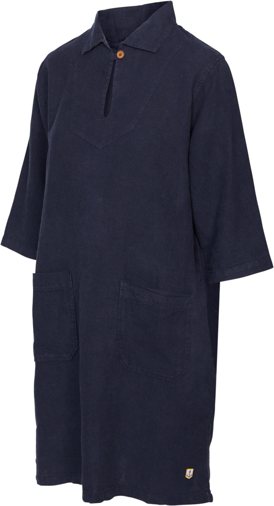 Numéro de l'image de la galerie de produits 5 pour le produit Robe Vareuse en lin - Femme