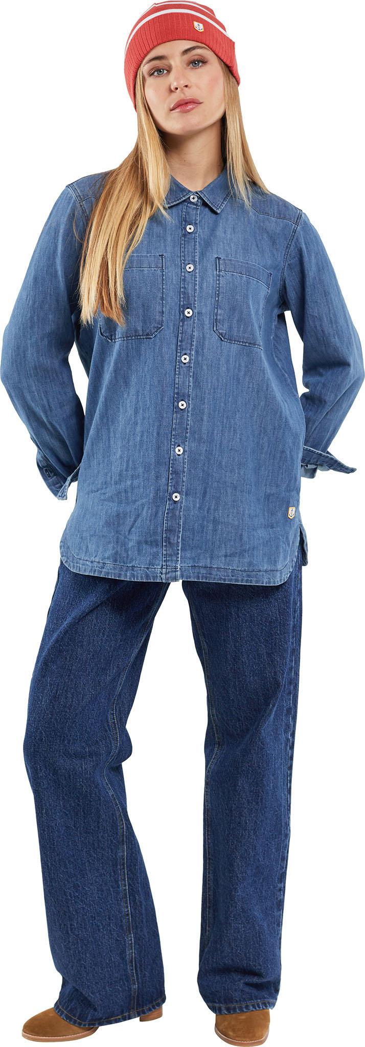 Product gallery image number 2 for product Héritage Long Sleeve Denim Shirt - Women's